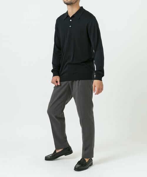 URBAN RESEARCH ROSSO / アーバンリサーチ ロッソ ニット・セーター | 『XLサイズあり』『UR TECH』ハイゲージニットポロシャツ | 詳細9