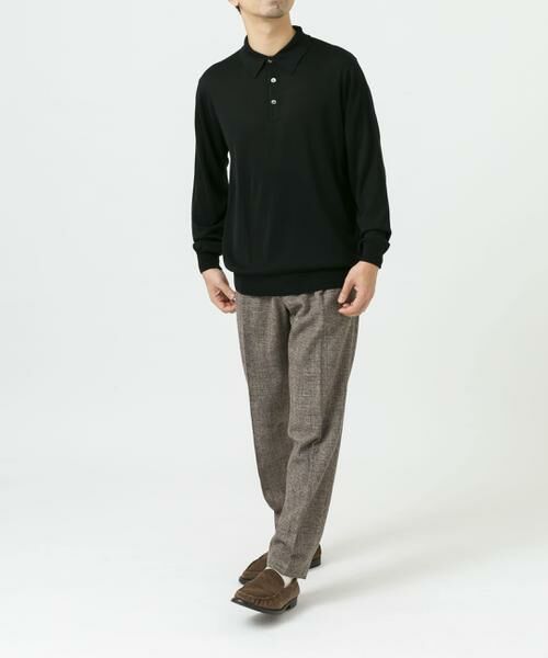 URBAN RESEARCH ROSSO / アーバンリサーチ ロッソ ニット・セーター | 『XLサイズあり』『UR TECH』ハイゲージニットポロシャツ | 詳細25