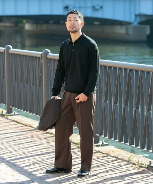 URBAN RESEARCH ROSSO / アーバンリサーチ ロッソ ニット・セーター | 『XLサイズあり』『UR TECH』ハイゲージニットポロシャツ | 詳細19