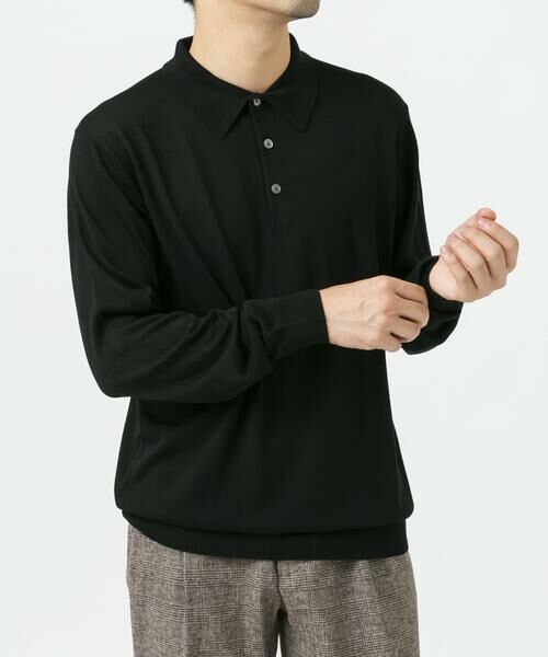 URBAN RESEARCH ROSSO / アーバンリサーチ ロッソ ニット・セーター | 『XLサイズあり』『UR TECH』ハイゲージニットポロシャツ | 詳細23