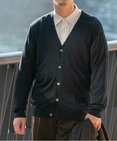 URBAN RESEARCH ROSSO / アーバンリサーチ ロッソ カーディガン・ボレロ | 『XLサイズあり』『UR TECH』ハイゲージカーディガン | 詳細7