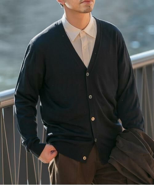 URBAN RESEARCH ROSSO / アーバンリサーチ ロッソ カーディガン・ボレロ | 『XLサイズあり』『UR TECH』ハイゲージカーディガン | 詳細8