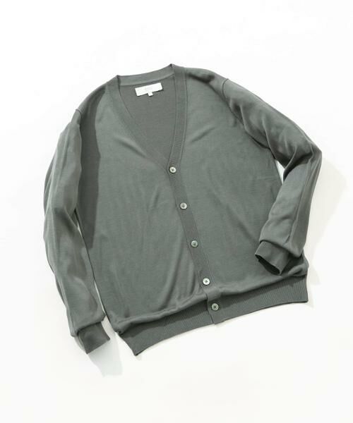 URBAN RESEARCH ROSSO/アーバンリサーチ ロッソ 『XLサイズあり』『UR TECH』ハイゲージカーディガン グレー L URBAN RESEARCH ROSSO/アーバンリサーチ ロッソ 『XLサイズあり』『UR TECH』ハイゲージカーディガン グレー L