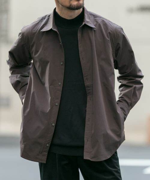 URBAN RESEARCH ROSSO/アーバンリサーチ ロッソ アーバンリラックスSORONAシャツ ブラウン XL URBAN RESEARCH ROSSO/アーバンリサーチ ロッソ アーバンリラックスSORONAシャツ ブラウン XL
