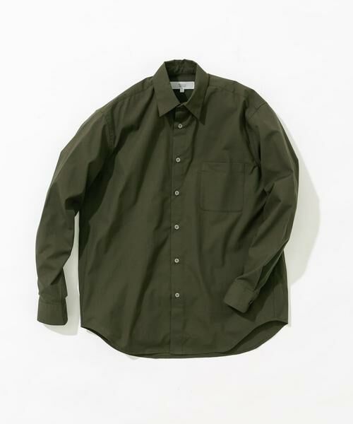 URBAN RESEARCH ROSSO/アーバンリサーチ ロッソ アーバンリラックスレギュラーカラーシャツ カーキ XL URBAN RESEARCH ROSSO/アーバンリサーチ ロッソ アーバンリラックスレギュラーカラーシャツ カーキ XL