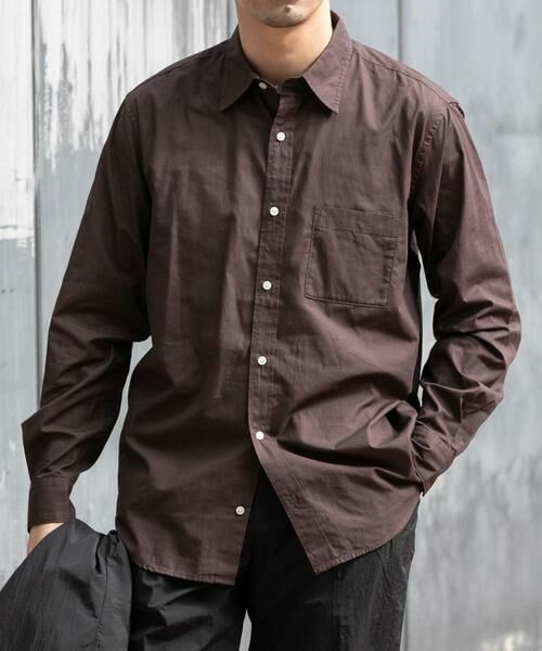 URBAN RESEARCH ROSSO / アーバンリサーチ ロッソ シャツ・ブラウス | 『抗菌 / 防臭』『XLサイズあり』アーバンリラックスブロードレギュラーカラーシャツ | 詳細14
