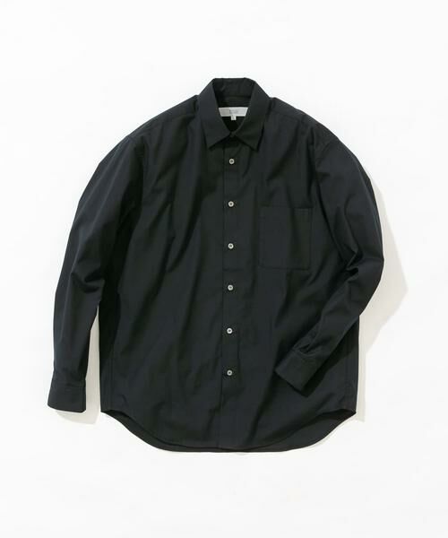 URBAN RESEARCH ROSSO/アーバンリサーチ ロッソ アーバンリラックスレギュラーカラーシャツ ネイビー S URBAN RESEARCH ROSSO/アーバンリサーチ ロッソ アーバンリラックスレギュラーカラーシャツ ネイビー S