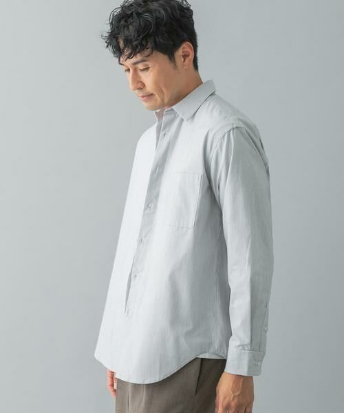 URBAN RESEARCH ROSSO/アーバンリサーチ ロッソ アーバンリラックスレギュラーカラーシャツ ストライプ M URBAN RESEARCH ROSSO/アーバンリサーチ ロッソ アーバンリラックスレギュラーカラーシャツ ストライプ M