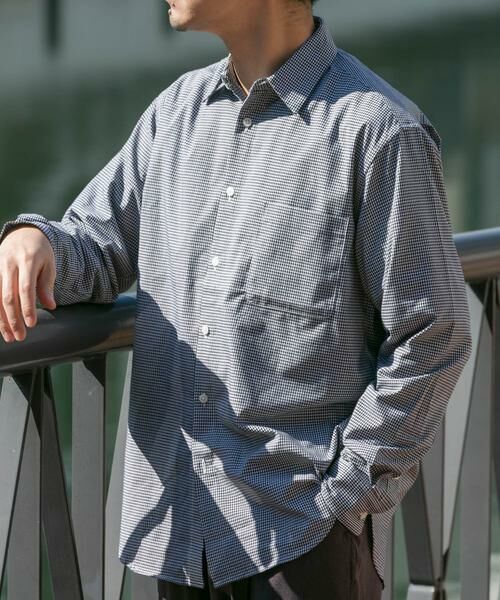 URBAN RESEARCH ROSSO/アーバンリサーチ ロッソ アーバンリラックスレギュラーカラーシャツ チェック M URBAN RESEARCH ROSSO/アーバンリサーチ ロッソ アーバンリラックスレギュラーカラーシャツ チェック M