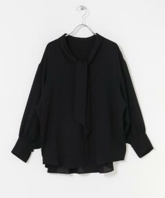 URBAN RESEARCH ROSSO / アーバンリサーチ ロッソ シャツ・ブラウス | ヴィンテージジョーゼットボータイブラウス