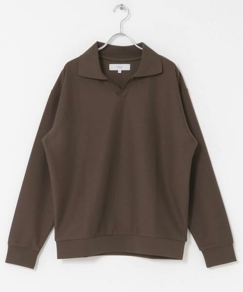 URBAN RESEARCH ROSSO / アーバンリサーチ ロッソ ポロシャツ | ダブルフェイスサーマルスキッパーポロシャツ | 詳細5