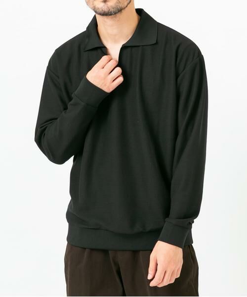 URBAN RESEARCH ROSSO / アーバンリサーチ ロッソ ポロシャツ | ダブルフェイスサーマルスキッパーポロシャツ | 詳細16