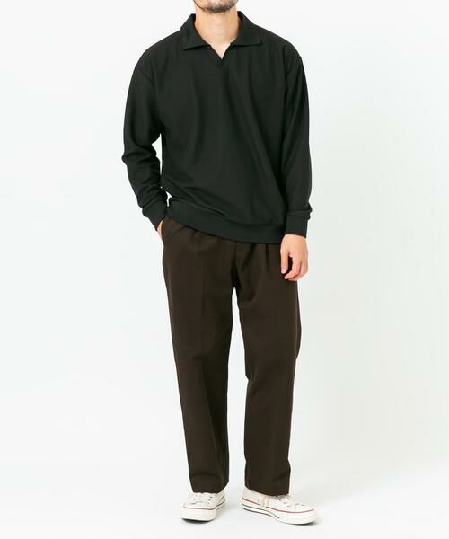 URBAN RESEARCH ROSSO / アーバンリサーチ ロッソ ポロシャツ | ダブルフェイスサーマルスキッパーポロシャツ | 詳細18
