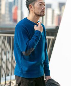 URBAN RESEARCH ROSSO / アーバンリサーチ ロッソ ニット・セーター | 『XLサイズあり』ハミルトンラムズウールエルボーパッチニット