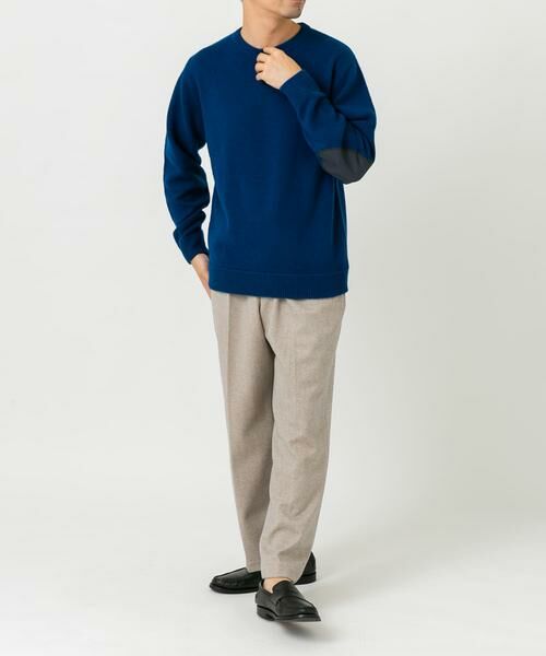 URBAN RESEARCH ROSSO / アーバンリサーチ ロッソ ニット・セーター | 『XLサイズあり』ハミルトンラムズウールエルボーパッチニット | 詳細11