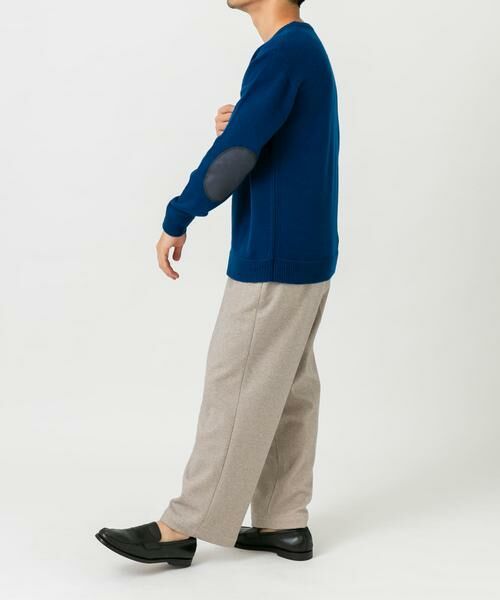 URBAN RESEARCH ROSSO / アーバンリサーチ ロッソ ニット・セーター | 『XLサイズあり』ハミルトンラムズウールエルボーパッチニット | 詳細12