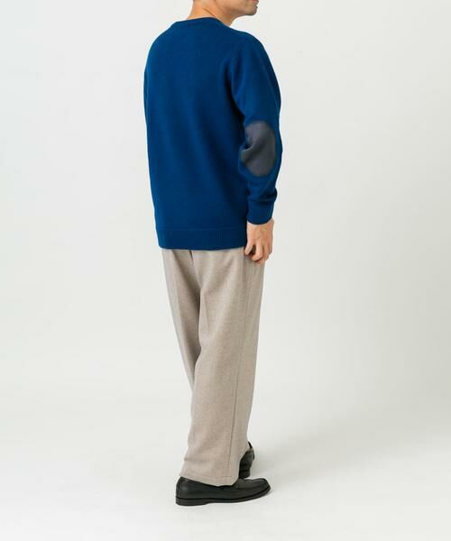 URBAN RESEARCH ROSSO / アーバンリサーチ ロッソ ニット・セーター | 『XLサイズあり』ハミルトンラムズウールエルボーパッチニット | 詳細13