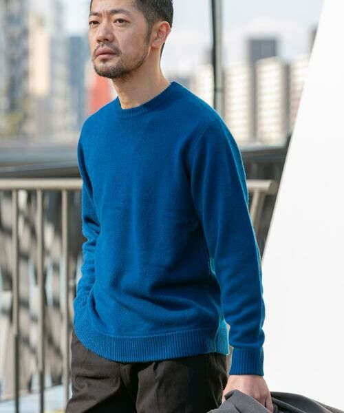 URBAN RESEARCH ROSSO / アーバンリサーチ ロッソ ニット・セーター | 『XLサイズあり』ハミルトンラムズウールエルボーパッチニット | 詳細2