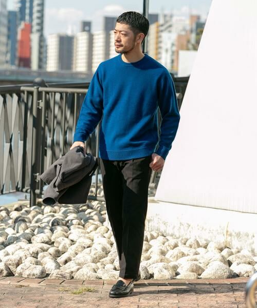 URBAN RESEARCH ROSSO / アーバンリサーチ ロッソ ニット・セーター | 『XLサイズあり』ハミルトンラムズウールエルボーパッチニット | 詳細4