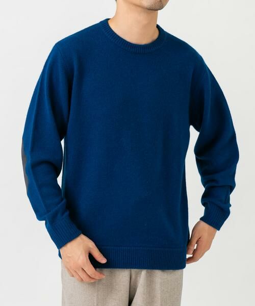 URBAN RESEARCH ROSSO / アーバンリサーチ ロッソ ニット・セーター | 『XLサイズあり』ハミルトンラムズウールエルボーパッチニット | 詳細7