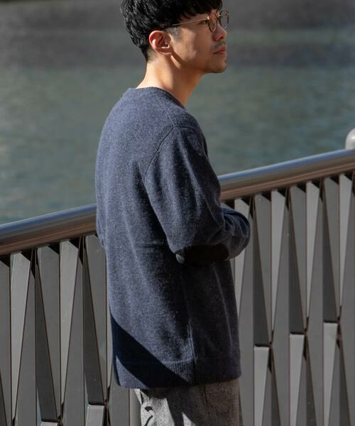 URBAN RESEARCH ROSSO / アーバンリサーチ ロッソ ニット・セーター | 『XLサイズあり』ハミルトンラムズウールエルボーパッチニット | 詳細23