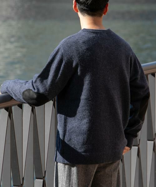 URBAN RESEARCH ROSSO / アーバンリサーチ ロッソ ニット・セーター | 『XLサイズあり』ハミルトンラムズウールエルボーパッチニット | 詳細24