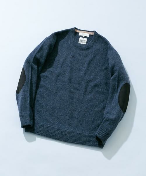 URBAN RESEARCH ROSSO / アーバンリサーチ ロッソ ニット・セーター | 『XLサイズあり』ハミルトンラムズウールエルボーパッチニット | 詳細27