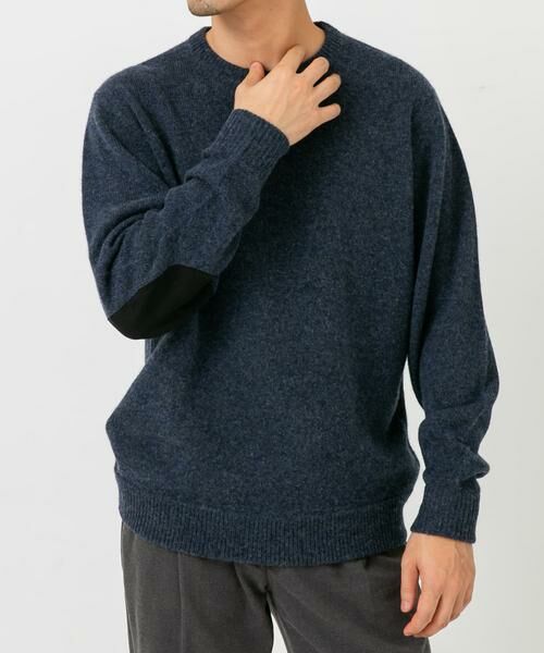 URBAN RESEARCH ROSSO / アーバンリサーチ ロッソ ニット・セーター | 『XLサイズあり』ハミルトンラムズウールエルボーパッチニット | 詳細29