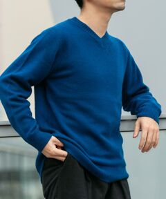 URBAN RESEARCH ROSSO / アーバンリサーチ ロッソ ニット・セーター | 『XLサイズあり』ハミルトンラムズウールVネックニット