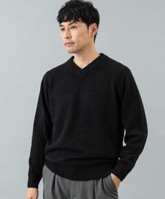 URBAN RESEARCH ROSSO / アーバンリサーチ ロッソ ニット・セーター | 『XLサイズあり』ハミルトンラムズウールVネックニット