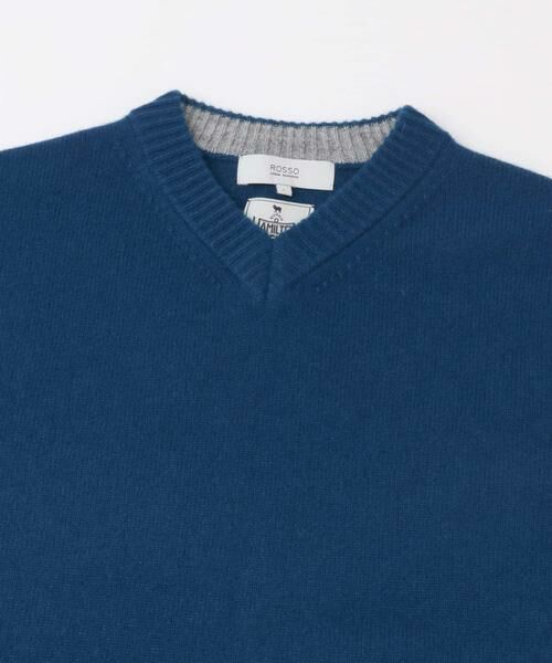 URBAN RESEARCH ROSSO / アーバンリサーチ ロッソ ニット・セーター | 『XLサイズあり』ハミルトンラムズウールVネックニット | 詳細13