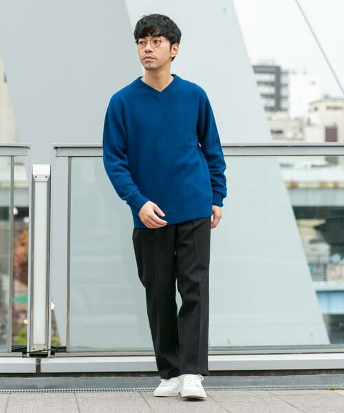 URBAN RESEARCH ROSSO / アーバンリサーチ ロッソ ニット・セーター | 『XLサイズあり』ハミルトンラムズウールVネックニット | 詳細3