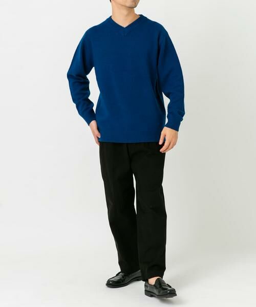 URBAN RESEARCH ROSSO / アーバンリサーチ ロッソ ニット・セーター | 『XLサイズあり』ハミルトンラムズウールVネックニット | 詳細8