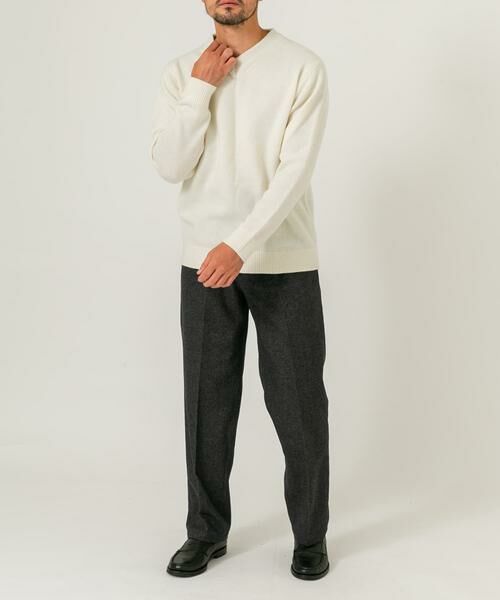 URBAN RESEARCH ROSSO / アーバンリサーチ ロッソ ニット・セーター | 『XLサイズあり』ハミルトンラムズウールVネックニット | 詳細28