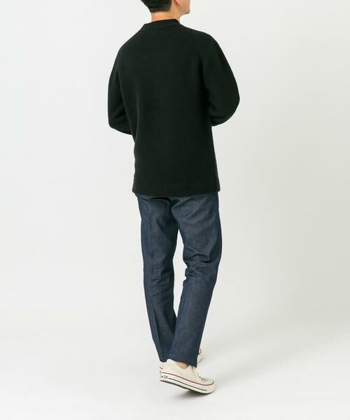 URBAN RESEARCH ROSSO / アーバンリサーチ ロッソ ニット・セーター | 『XLサイズあり』ハミルトンウールガーター編みモックネックプルオーバー | 詳細11
