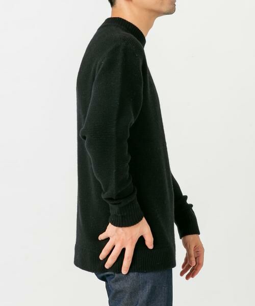 URBAN RESEARCH ROSSO / アーバンリサーチ ロッソ ニット・セーター | 『XLサイズあり』ハミルトンウールガーター編みモックネックプルオーバー | 詳細8