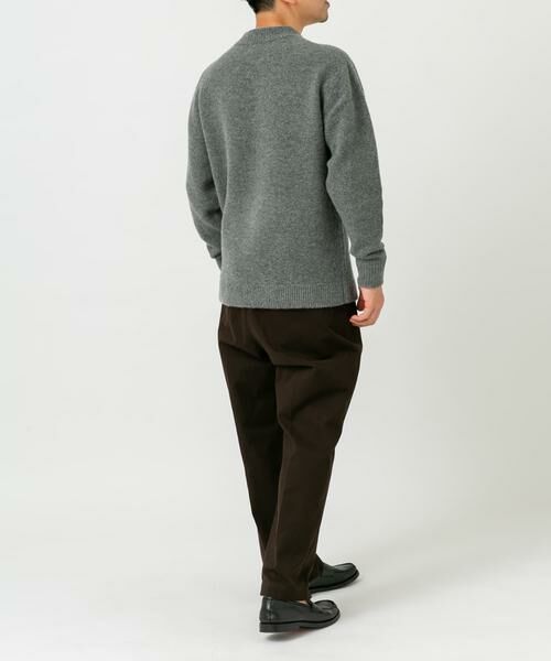 URBAN RESEARCH ROSSO / アーバンリサーチ ロッソ ニット・セーター | 『XLサイズあり』ハミルトンウールガーター編みモックネックプルオーバー | 詳細26