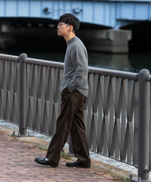 URBAN RESEARCH ROSSO / アーバンリサーチ ロッソ ニット・セーター | 『XLサイズあり』ハミルトンウールガーター編みモックネックプルオーバー | 詳細19