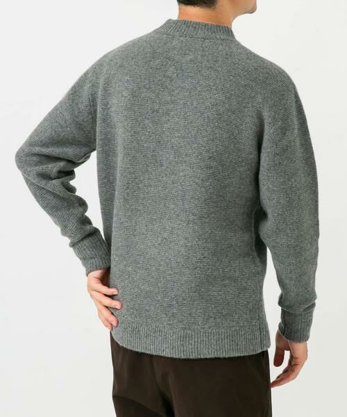 URBAN RESEARCH ROSSO / アーバンリサーチ ロッソ ニット・セーター | 『XLサイズあり』ハミルトンウールガーター編みモックネックプルオーバー | 詳細23