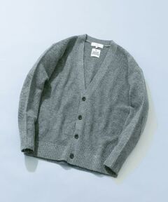 URBAN RESEARCH ROSSO / アーバンリサーチ ロッソ カーディガン・ボレロ | 『XLサイズあり』ハミルトンウールガーター編みVネックカーディガン