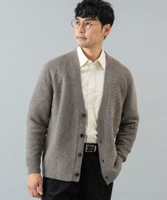 URBAN RESEARCH ROSSO / アーバンリサーチ ロッソ カーディガン・ボレロ | 『XLサイズあり』ハミルトンウールガーター編みVネックカーディガン