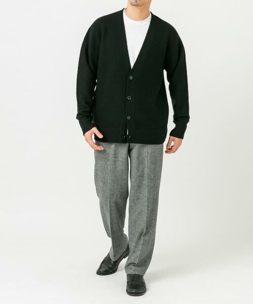 URBAN RESEARCH ROSSO / アーバンリサーチ ロッソ カーディガン・ボレロ | 『XLサイズあり』ハミルトンウールガーター編みVネックカーディガン | 詳細10