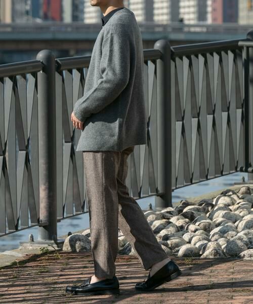 URBAN RESEARCH ROSSO / アーバンリサーチ ロッソ カーディガン・ボレロ | 『XLサイズあり』ハミルトンウールガーター編みVネックカーディガン | 詳細19