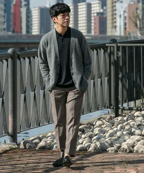 URBAN RESEARCH ROSSO / アーバンリサーチ ロッソ カーディガン・ボレロ | 『XLサイズあり』ハミルトンウールガーター編みVネックカーディガン | 詳細20