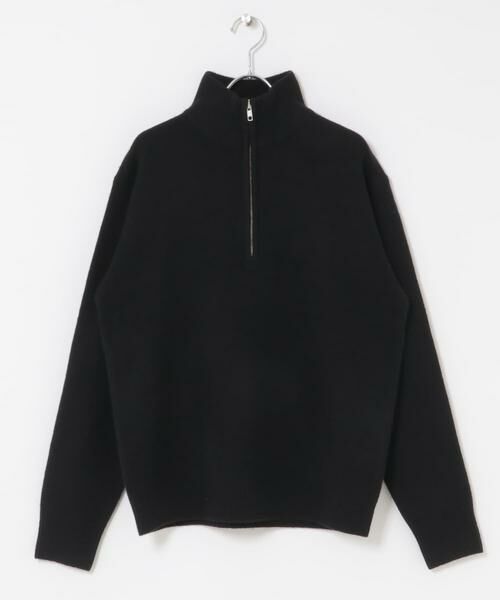 URBAN RESEARCH ROSSO / アーバンリサーチ ロッソ ニット・セーター | 『XLサイズあり』ハミルトンラムズウールハーフジップニット | 詳細10