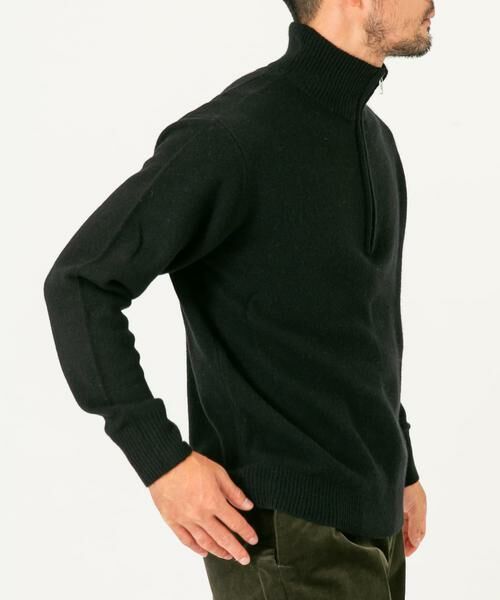 URBAN RESEARCH ROSSO / アーバンリサーチ ロッソ ニット・セーター | 『XLサイズあり』ハミルトンラムズウールハーフジップニット | 詳細6