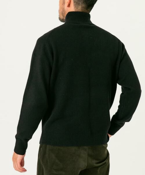 URBAN RESEARCH ROSSO / アーバンリサーチ ロッソ ニット・セーター | 『XLサイズあり』ハミルトンラムズウールハーフジップニット | 詳細7