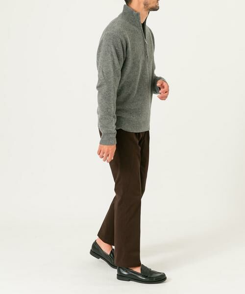 URBAN RESEARCH ROSSO / アーバンリサーチ ロッソ ニット・セーター | 『XLサイズあり』ハミルトンラムズウールハーフジップニット | 詳細19