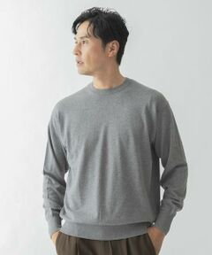 URBAN RESEARCH ROSSO / アーバンリサーチ ロッソ ニット・セーター | コットンカシミヤクルーネックニット