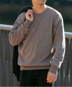 URBAN RESEARCH ROSSO / アーバンリサーチ ロッソ ニット・セーター | コットンカシミヤクルーネックニット